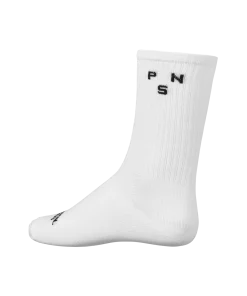 Off-Race Ribbed Socks — Off White