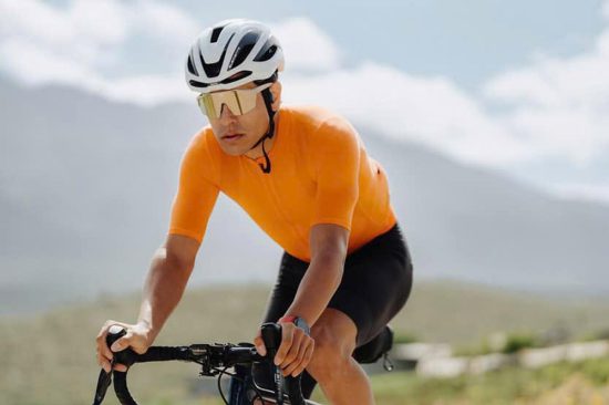 Men's Solitude Mesh Jersey — Bright Orange - Hình ảnh 5
