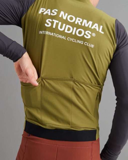 Men's Mechanism Long Sleeve Jersey — Deep Grey / Green - Hình ảnh 5