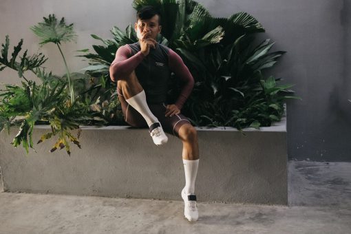 Men's Mechanism Long Sleeve Jersey —  Dark Navy/Dusty Mauve - Hình ảnh 7