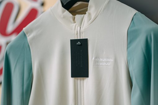 Men's Mechanism Long Sleeve Jersey — Off-White / Light Teal - Hình ảnh 4