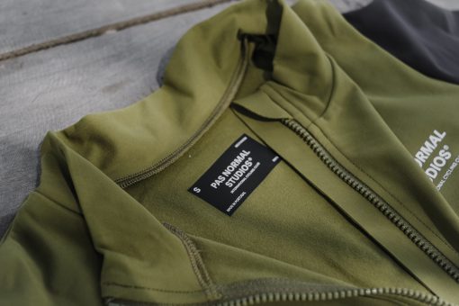 Men's Mechanism Long Sleeve Jersey — Deep Grey / Green - Hình ảnh 12
