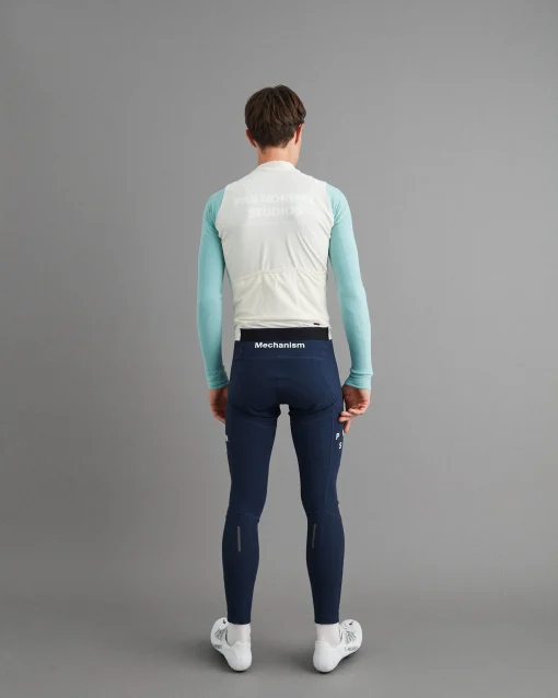Men's Mechanism Long Sleeve Jersey — Off-White / Light Teal - Hình ảnh 14
