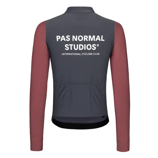 Men's Mechanism Long Sleeve Jersey —  Dark Navy/Dusty Mauve - Hình ảnh 2