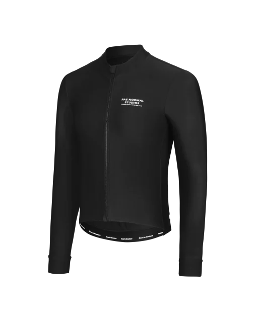 Men's Mechanism Long Sleeve Jersey — Black - Hình ảnh 3