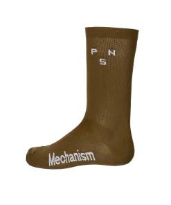 Mechanism SS25 Socks — Dusty Brown