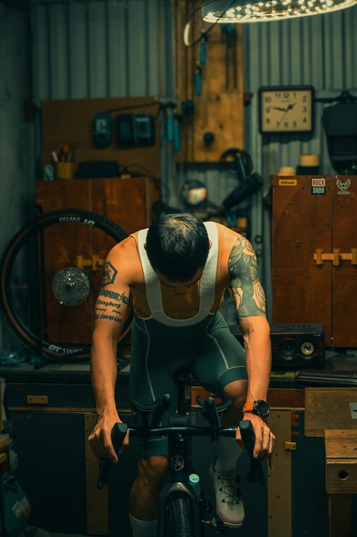 men's Mechanism SS25 Bibs  — Khaki Green - Hình ảnh 5