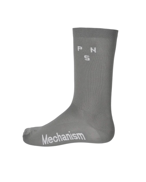 Mechanism SS25 Socks — Medium Grey